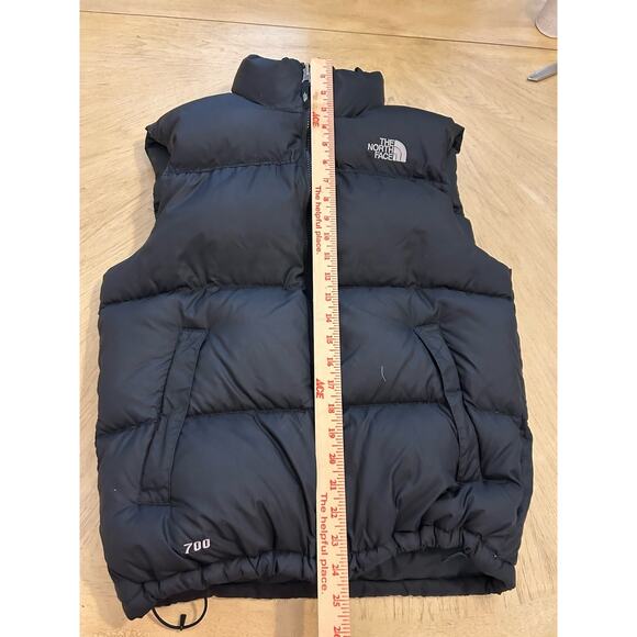 North Face 700 Nuptse Puffer Vest Black Quilted Goose Down Gorpcore Hiking Men S - Picture 7 of 16